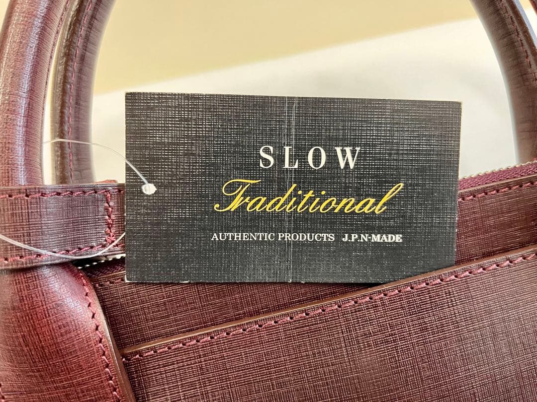 定価88,000円 SLOW （スロウ） ブリーフケース シグマレザー