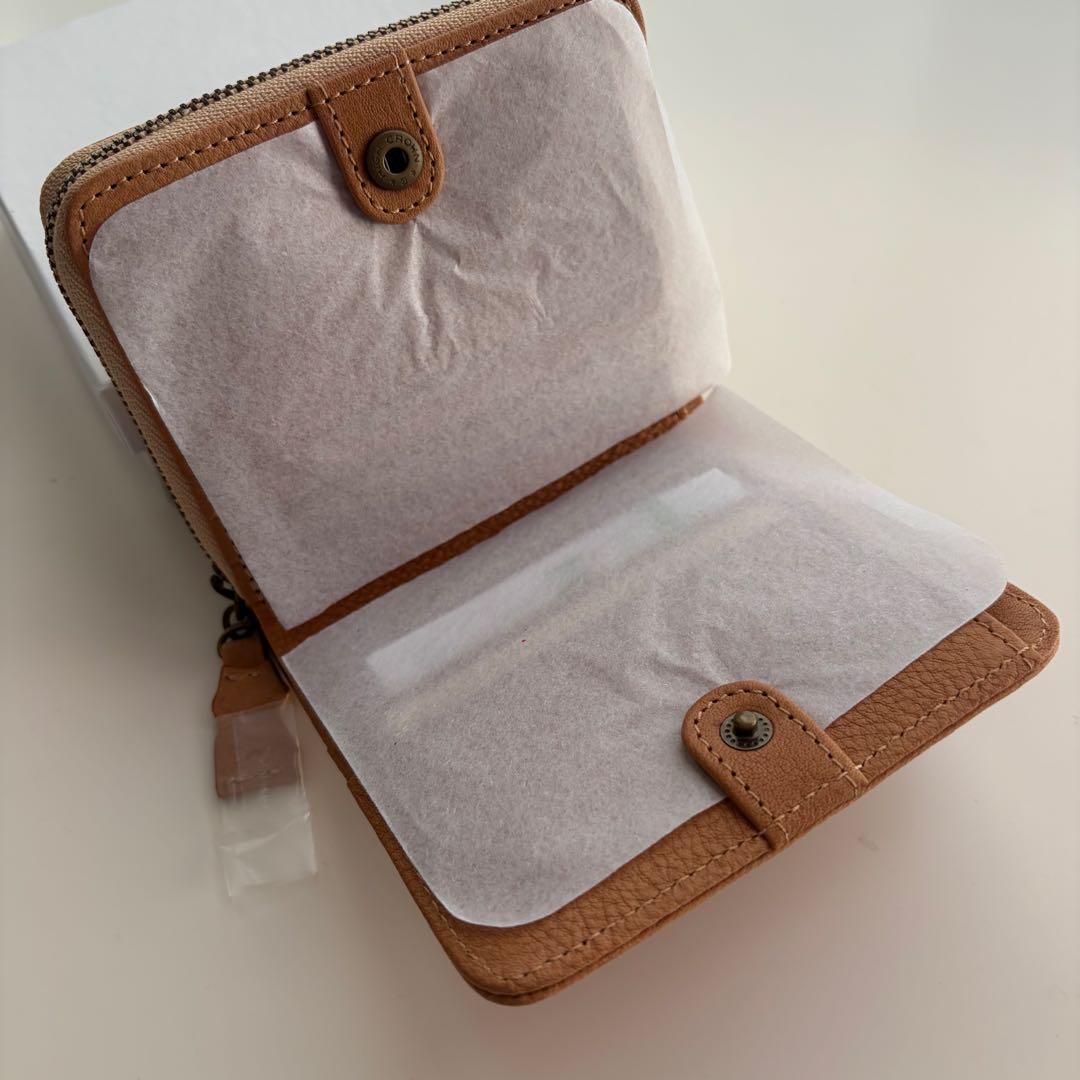 Dakota 2つ折り 財布 レザー ウォレット 革財布 革 ダコタ ベージュ