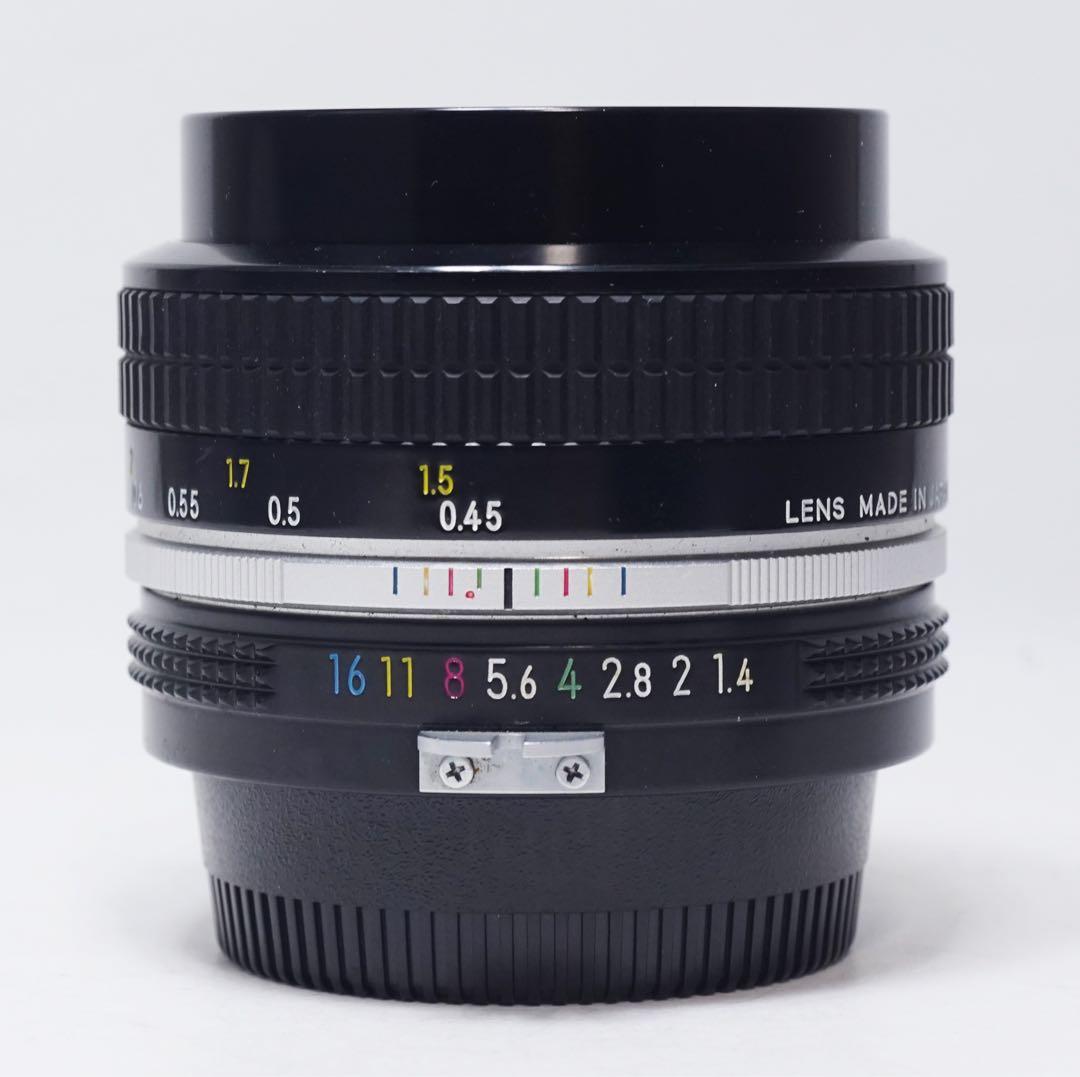 美品 Nikon Nikkor 50mm F1.4 非Ai MFレンズ