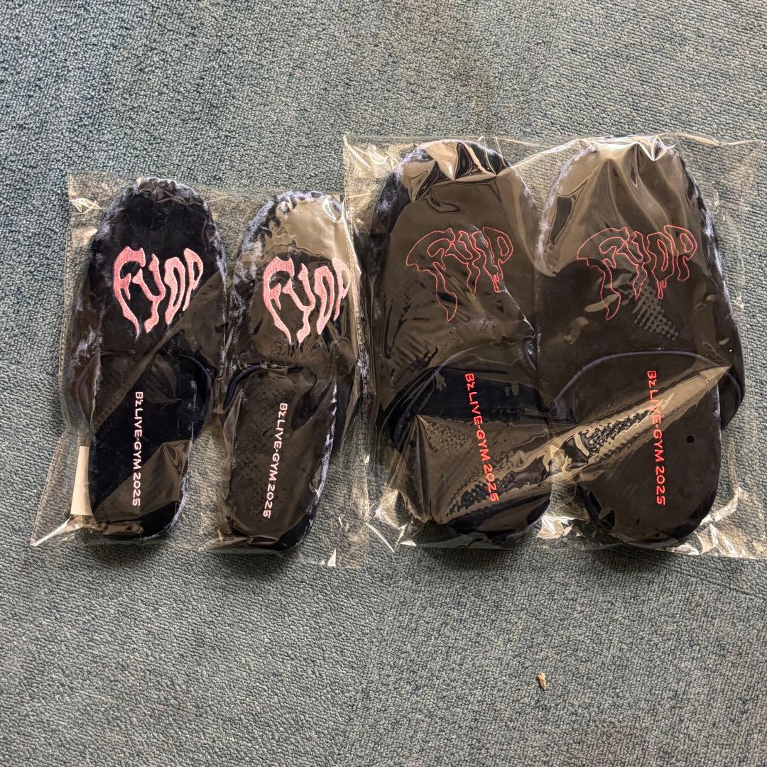 B’z LIVE-GYM 2025 -FYOP-ルームスリッパ M Lセット