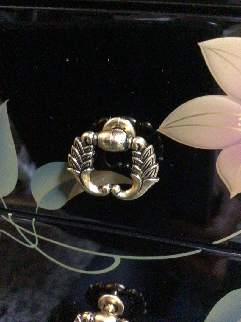 三段引出し 小箪笥 手描き蒔絵