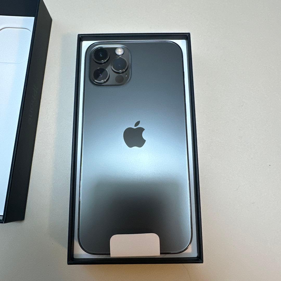 【AppleCare取替！未使用品】iPhone12proグラファイト128GB