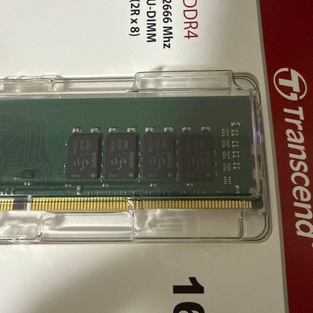 新品未開封！Transcend JM2666HLB-16G 16GB DDR4
