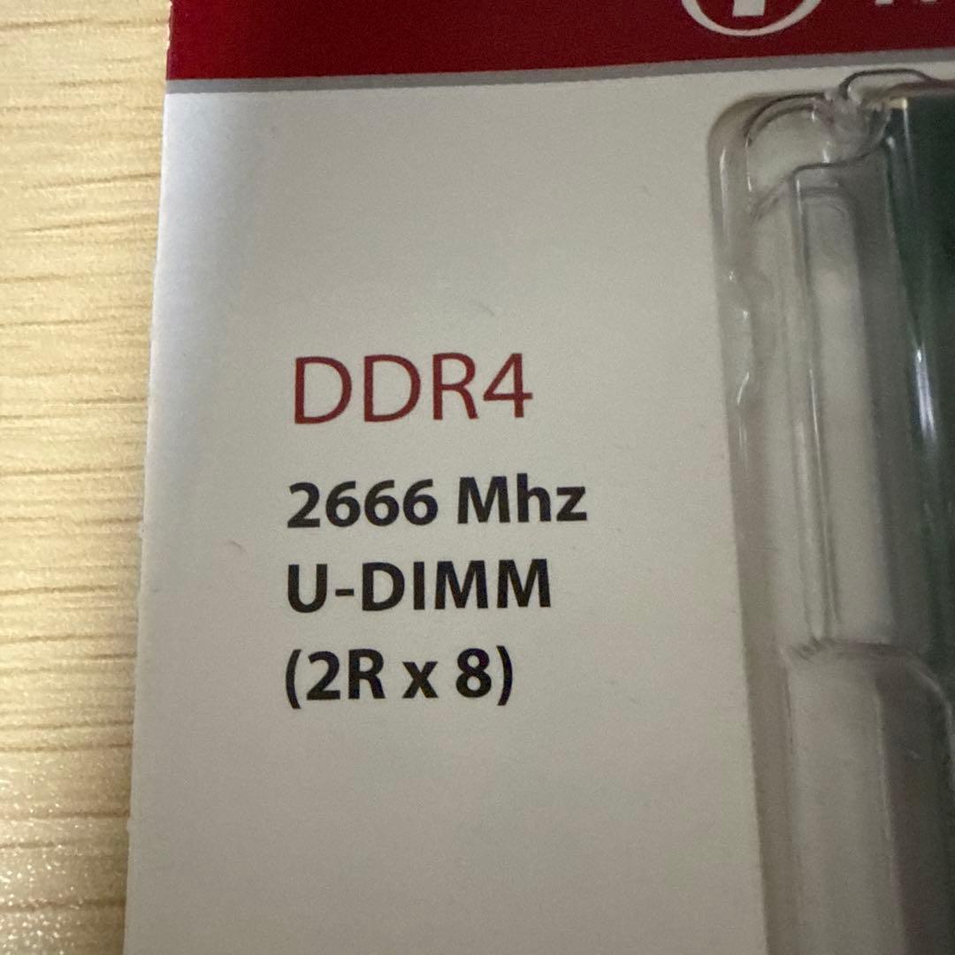 新品未開封！Transcend JM2666HLB-16G 16GB DDR4