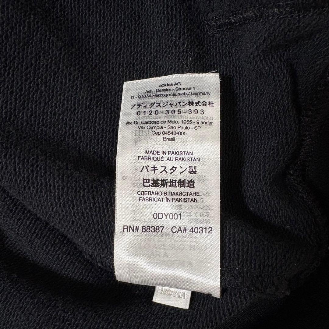 Y-3 ロゴ フーディ パーカー ブラック サイズ50 ワイドシルエット　短丈