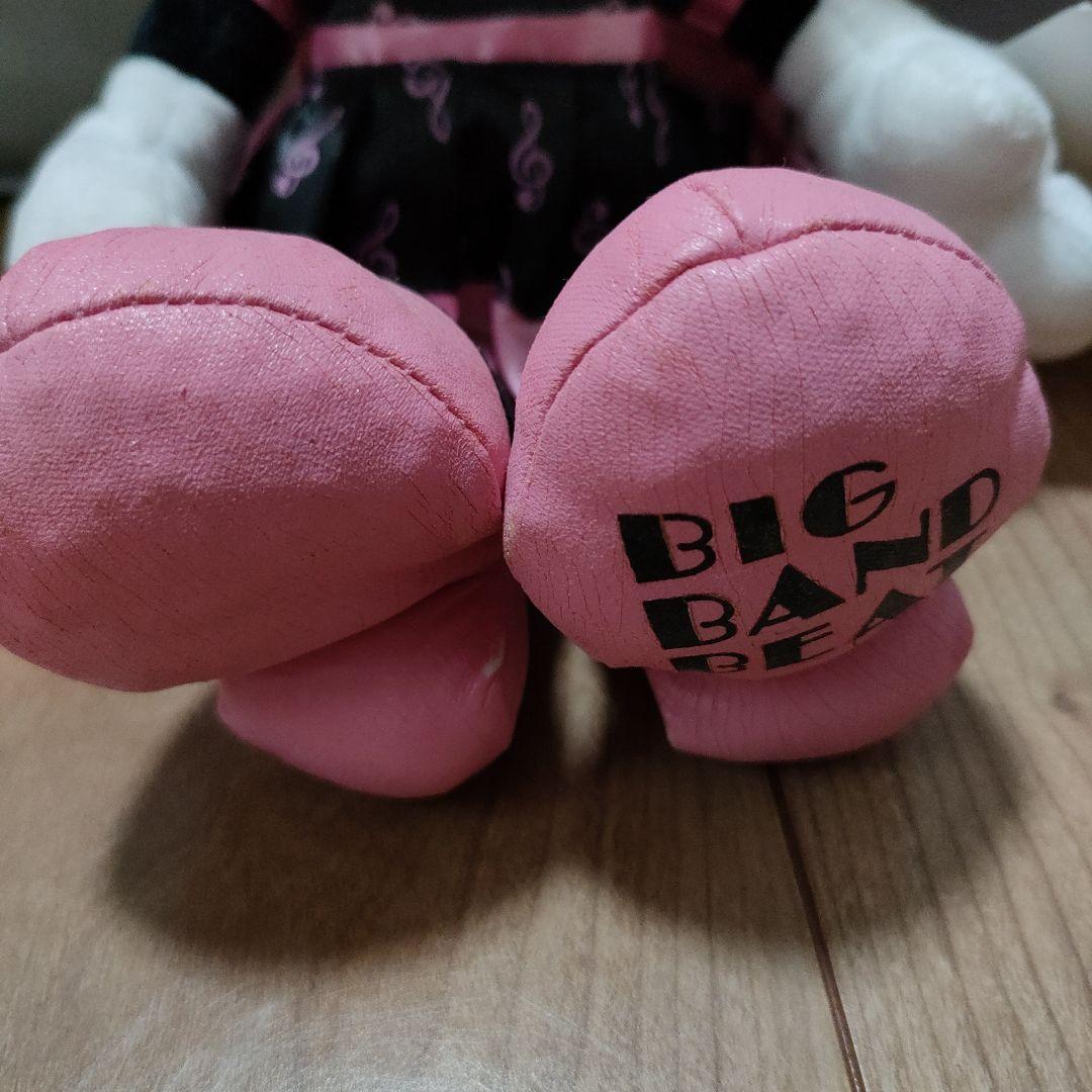 旧ビッグバンドビート　ミニー ３０cm ぬいぐるみ