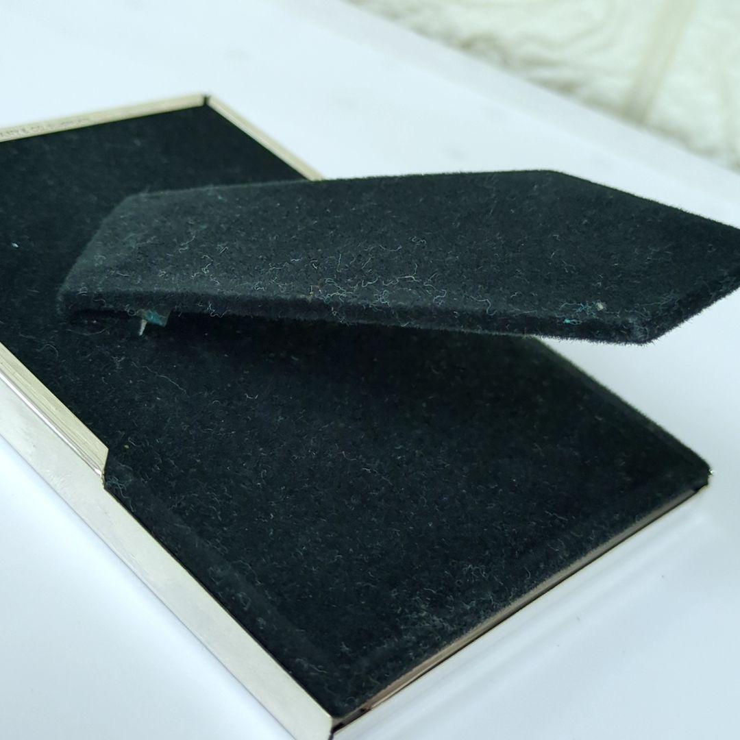 ティファニー 卓上カレンダー フォトフレーム シルバー 銀メッキ Tiffany