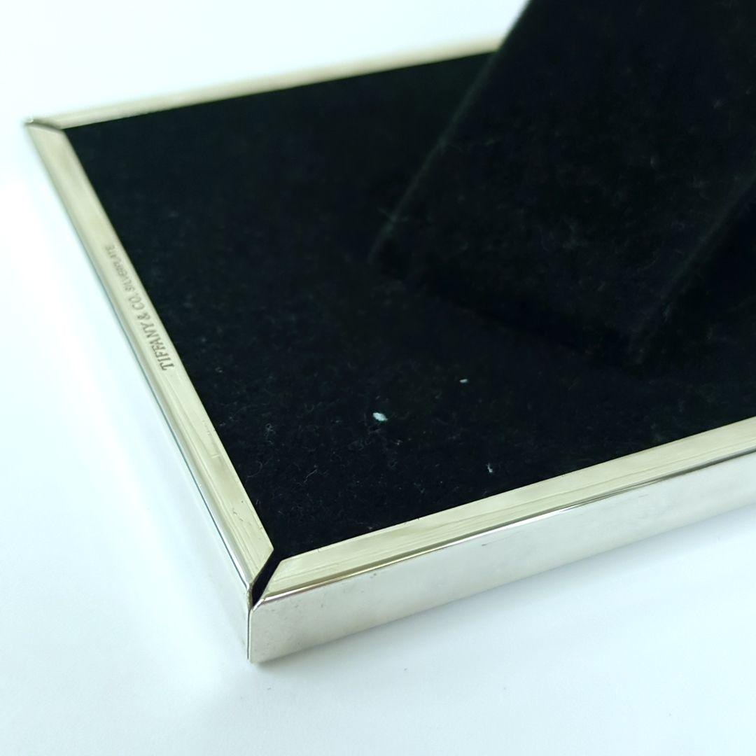 ティファニー 卓上カレンダー フォトフレーム シルバー 銀メッキ Tiffany