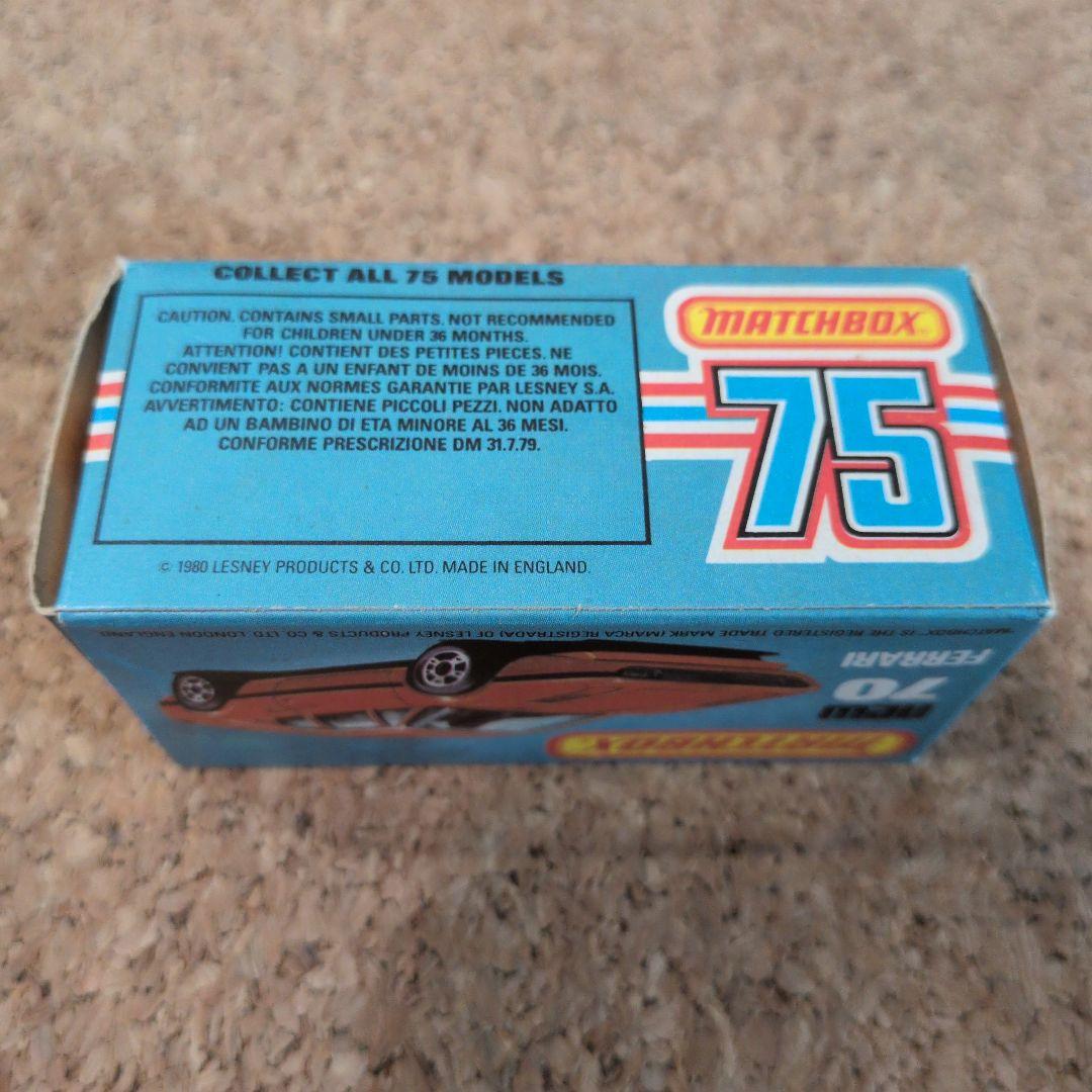 matchbox ferrari 308GTB イングランド製