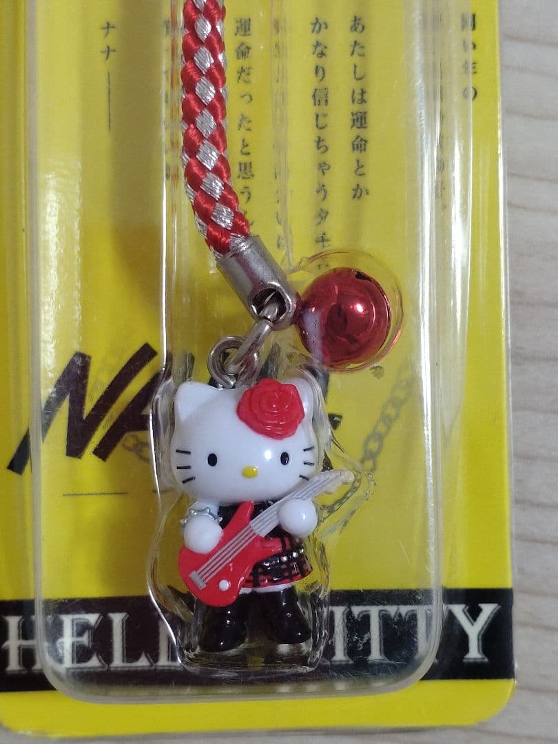 NANA× HELLOKITTY コラボストラップ 2005 ご当地キティ 根付