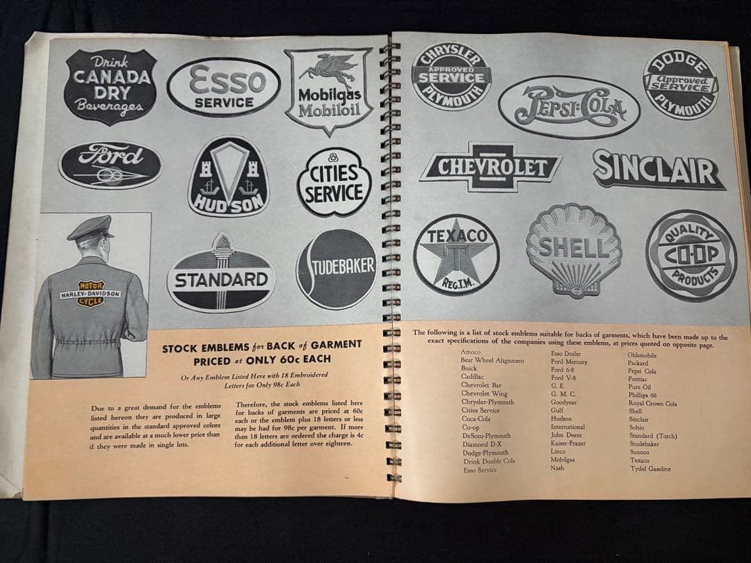 50s Master Garment Corp. ワークウェア　カタログ　作業服