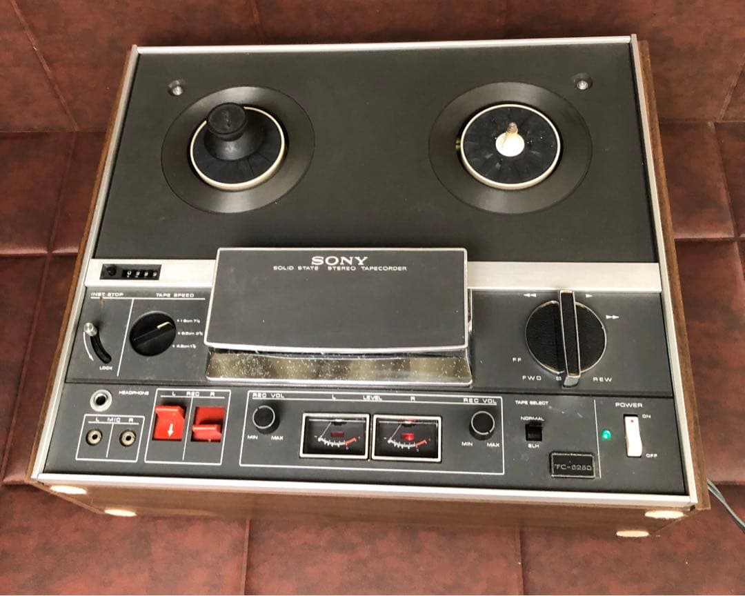 SONY オープンリールデッキ　TC-6260通電のみ(J093)