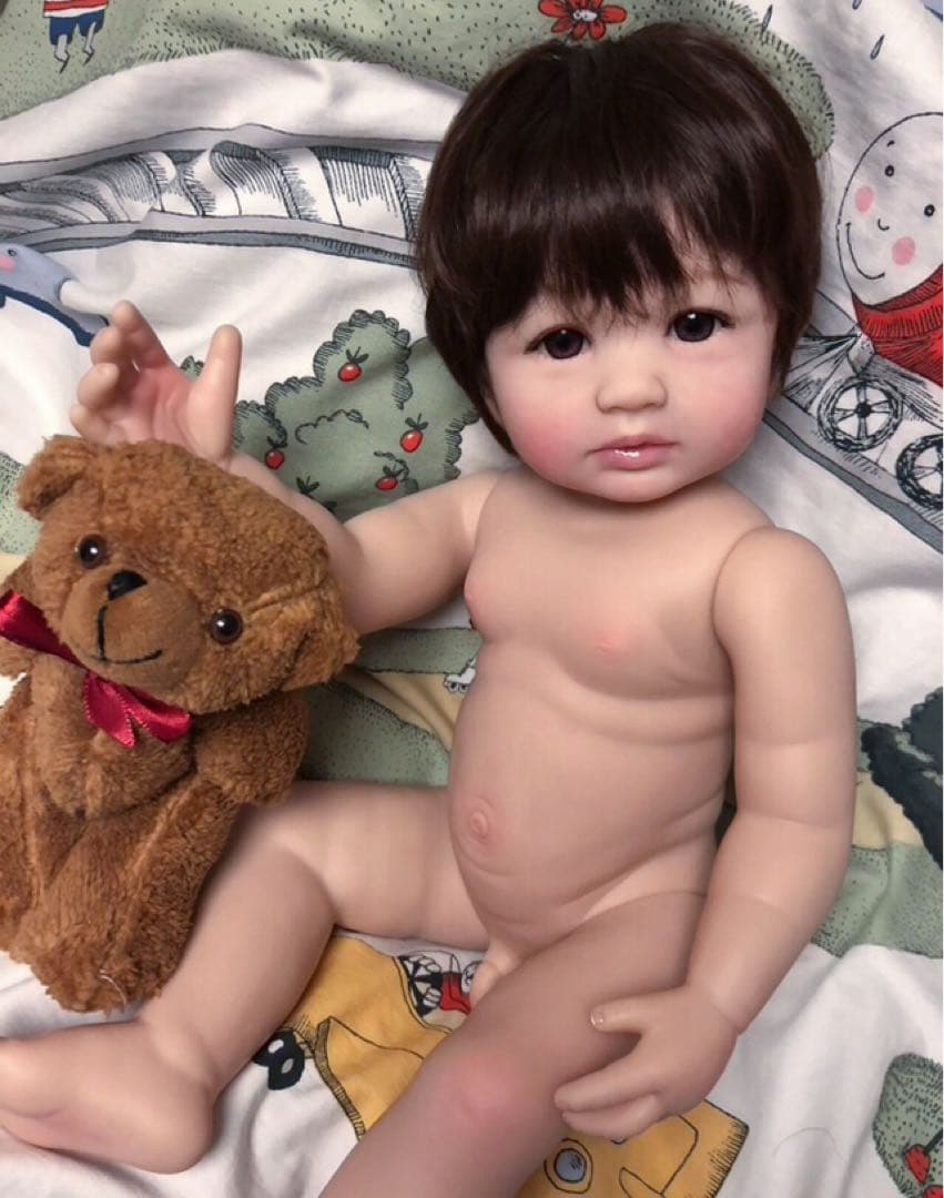 フルビニール　男の子　リペイント&カスタム　リボーンドール☆