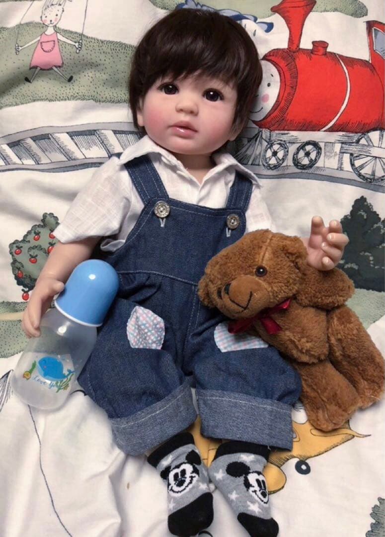 フルビニール　男の子　リペイント&カスタム　リボーンドール☆