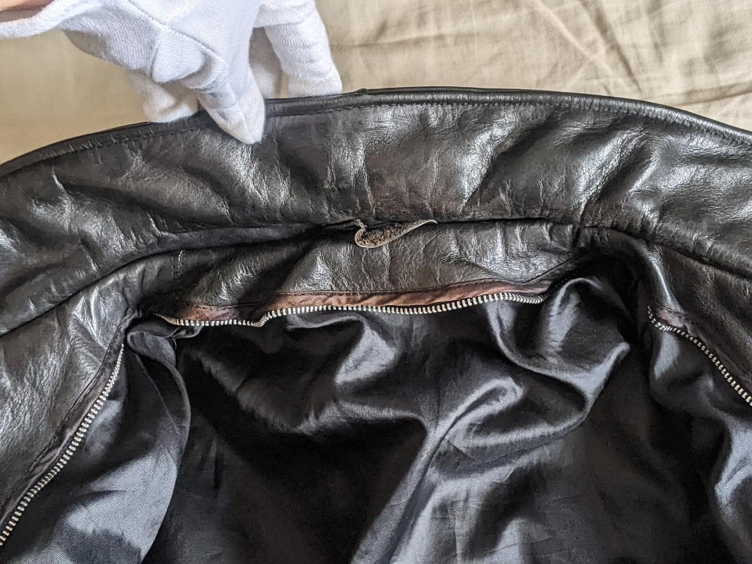 Leathercraft Process レザージャケット 革ジャン ブラック