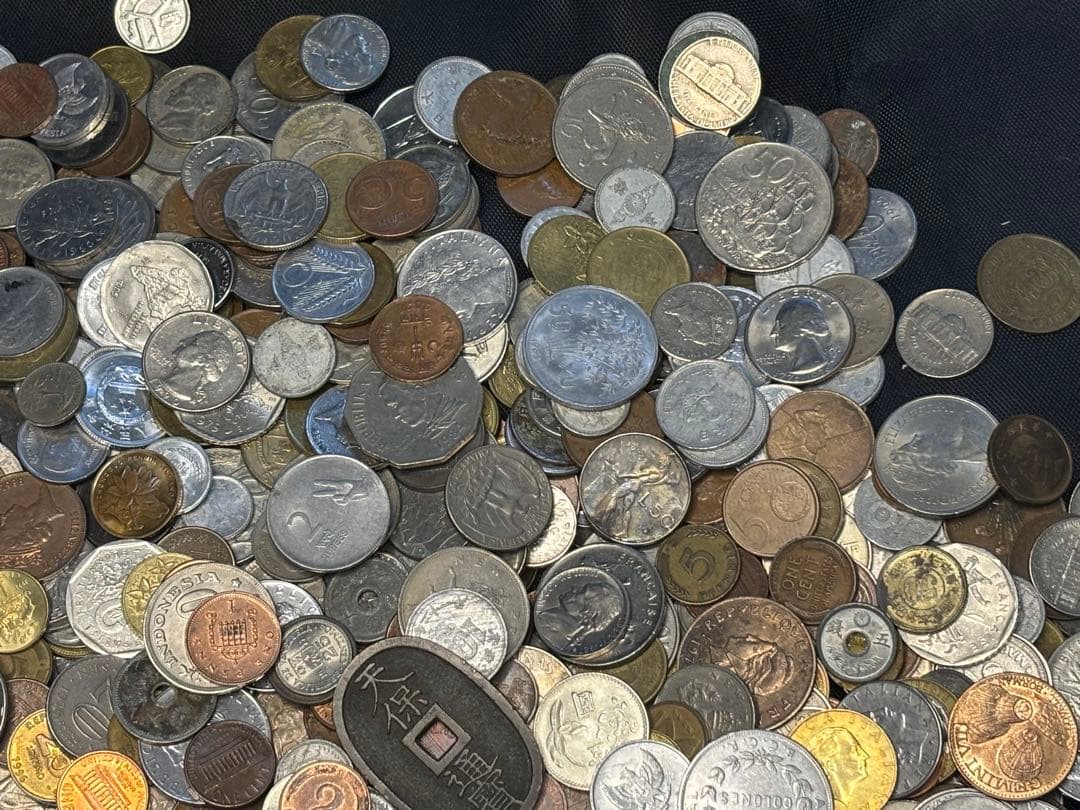 ト*国様 古銭　外国　まとめ　約5キロ