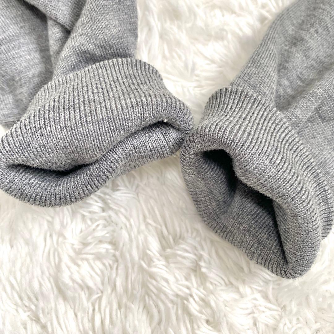 ビームスゴルフ　レディース　タラッティ 裏付き ニット　セーター　グレー　M