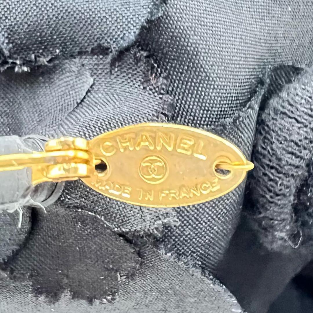CHANEL シャネル コサージュ ブラック カメリア アクセサリー 箱付