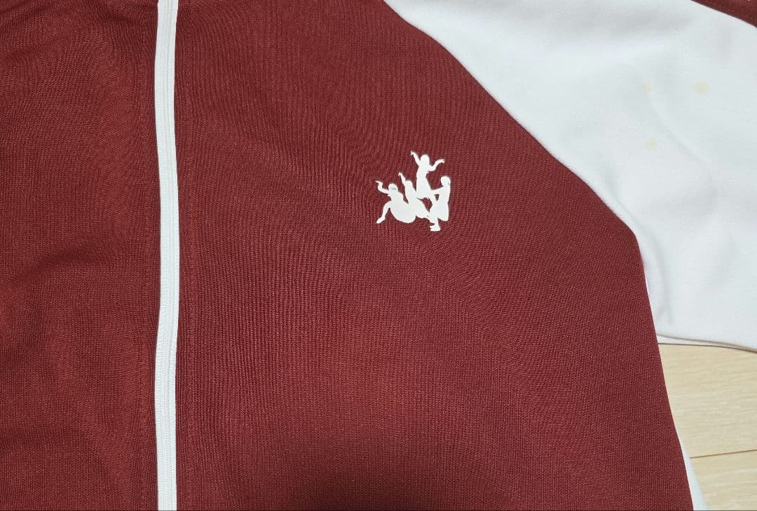 AG 新しい学校の運動着 赤上下 M