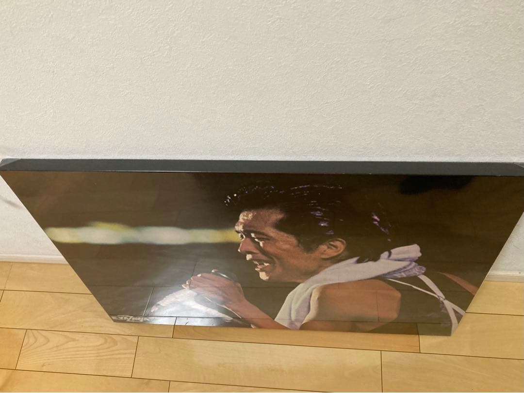 矢沢永吉 1978年 後楽園ライブ ポスターパネル(木製)