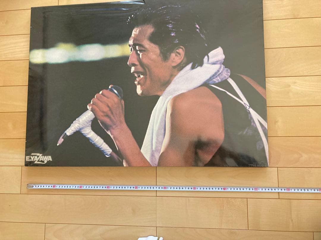 矢沢永吉 1978年 後楽園ライブ ポスターパネル(木製)