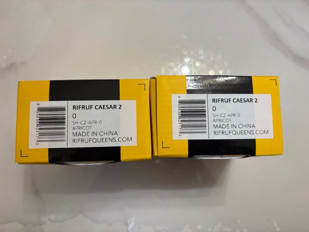 【新品】RIFRUF CAESAR 2 オレンジ サイズ0 箱付き　前後左右