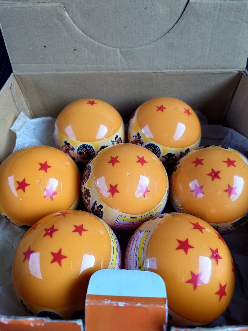 「ドラゴンボールカプセル 激闘・宇宙一の強戦士 サイヤ人編」未開封７個セット