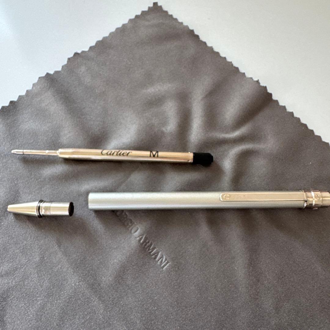美品⭐️Cartier ボールペン 2本セット　レザーケース付