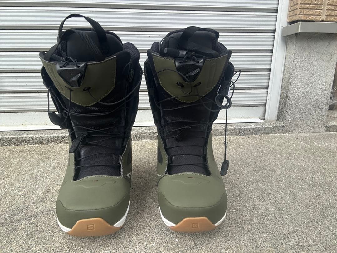 SALOMON サロモン スノーボードブーツ オリーブ 25.5