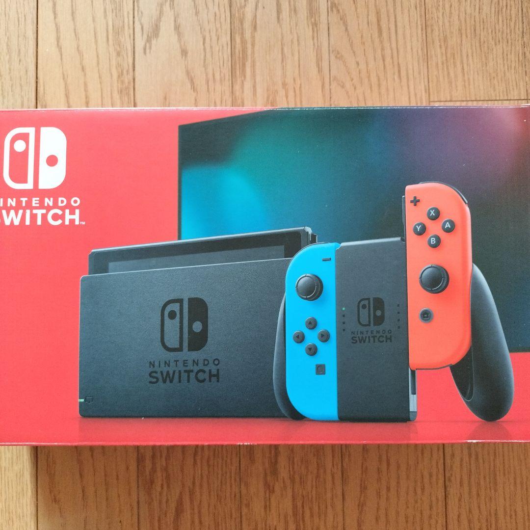 Nintendo Switchスイッチ 本体 バッテリー強化版　青/赤
