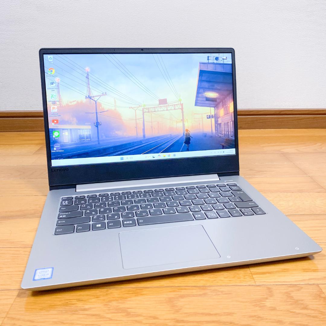 大容量SSD512＋HDD500✨8世代i5 レノボノートパソコン オフィス搭載