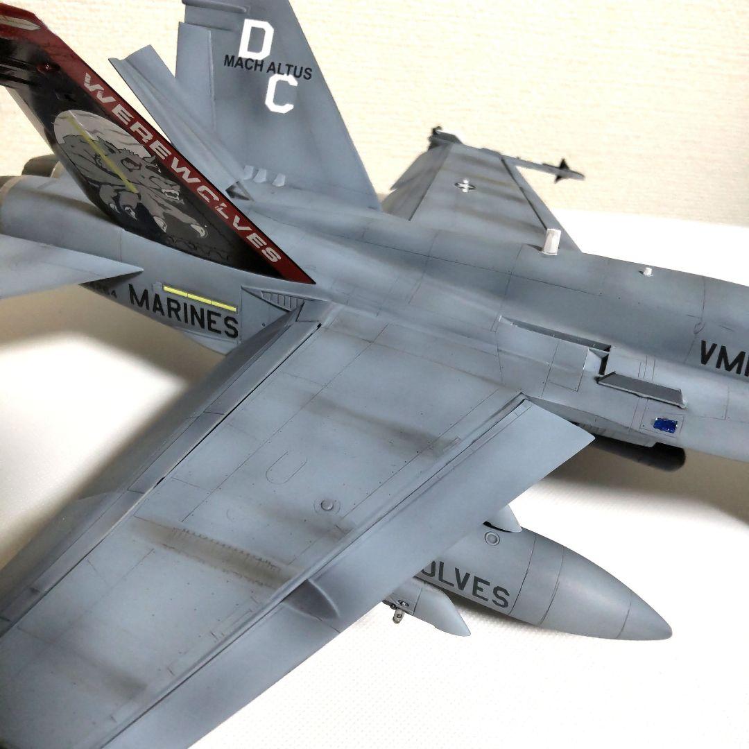 戦闘機プラモデル完成品ハセガワ1/48F-18Cホーネット