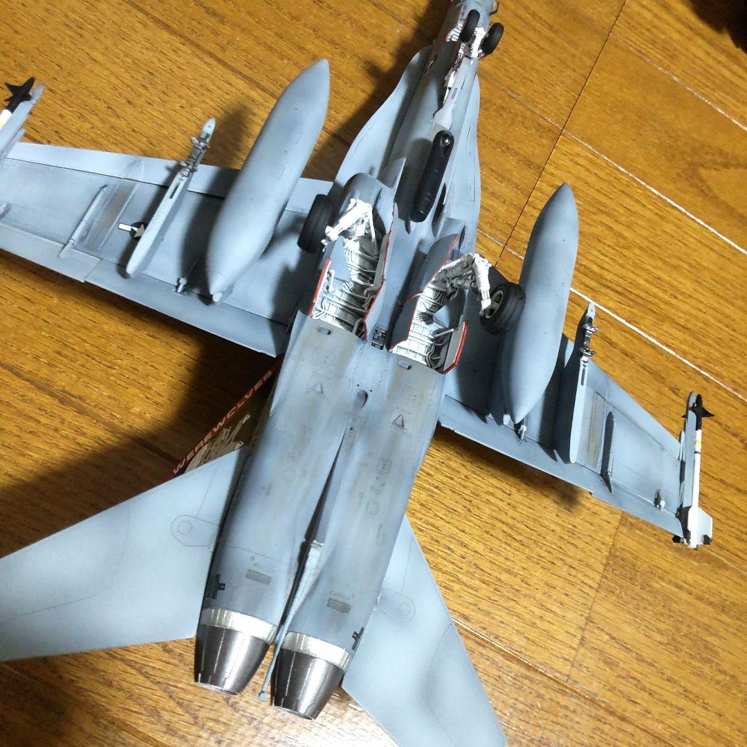 戦闘機プラモデル完成品ハセガワ1/48F-18Cホーネット