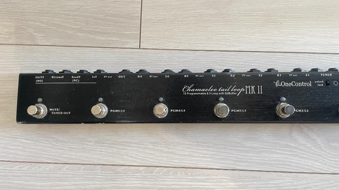 ギター One Control Chameleon Tail Loop MK II