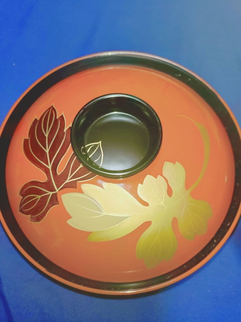 輪島塗　美術漆器　蒔絵煮物椀　雑煮　2椀セット