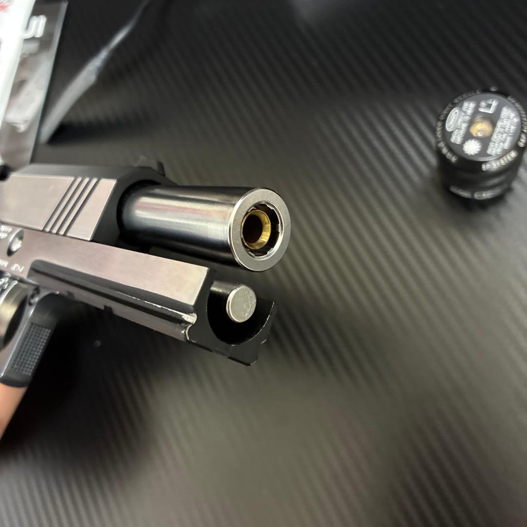 東京マルイ ハイキャパカスタム デュアル ステンレス ガスブローバック