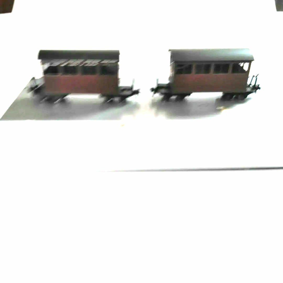 エンドウ　HOナロー(9mm)木曽森林B型客車　塗装済み完成品