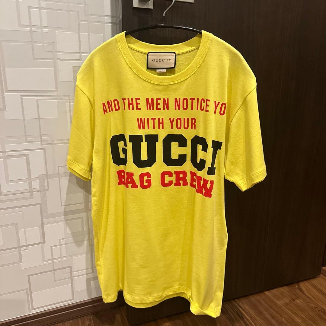 GUCCI 100周年 ロゴプリント Tシャツ XS