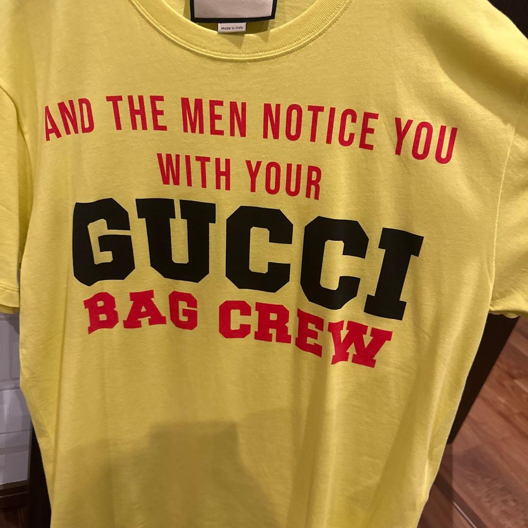 GUCCI 100周年 ロゴプリント Tシャツ XS