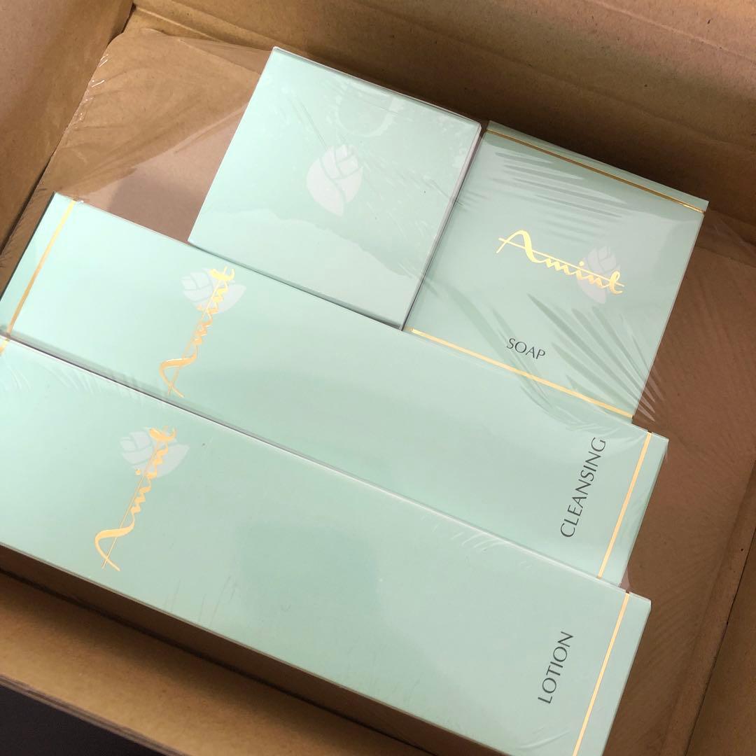 アミントコスメセット SOAP CLEANSING LOTION CREAM.