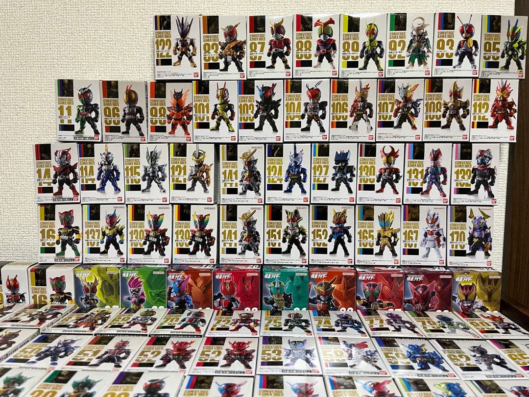 仮面ライダー コンバージ 82個セット