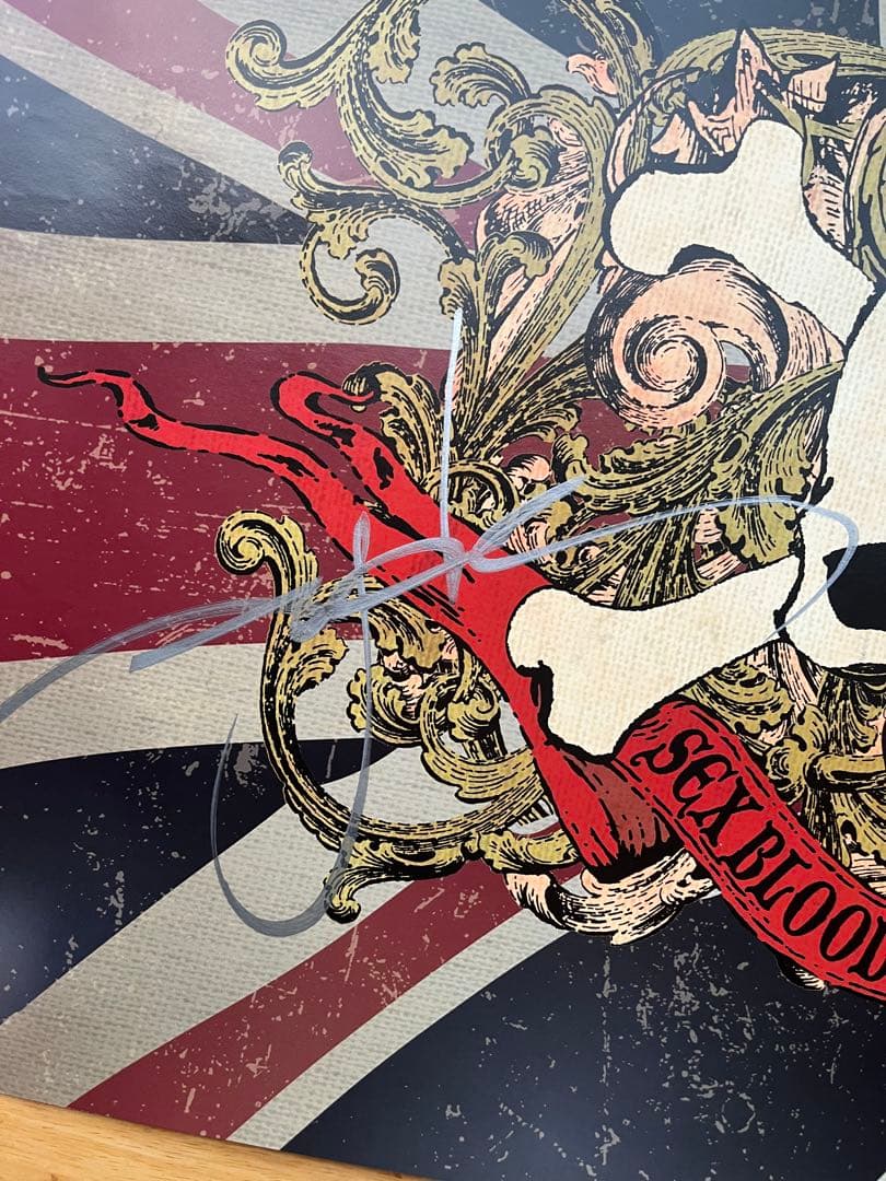 VAMPS HYDE、K.A.Z 直筆サインポスター