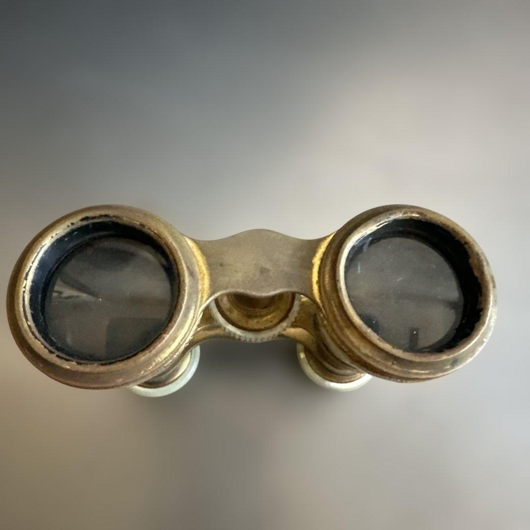 アンティーク 双眼鏡 真鍮製
