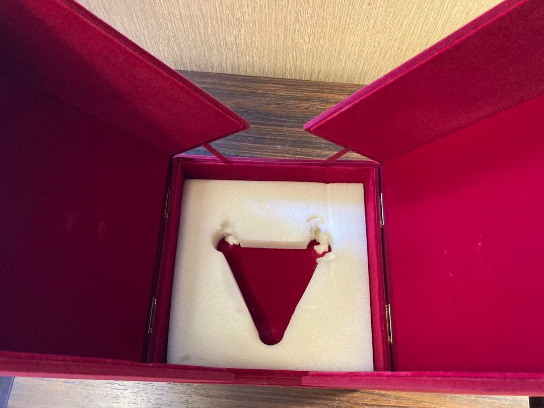 ラドガ インペリアルコレクション 青 ベネチアングラス デキャンタ 空瓶 空箱