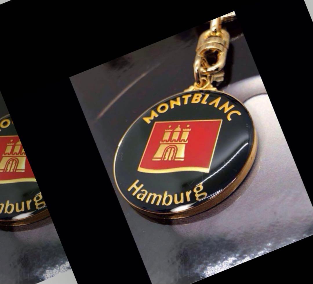 モンブラン⭐️非常にレアなヴィンテージ・ゴールドメダル⭐️スターマーク　キーホルダー