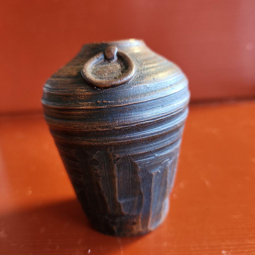 古備前抹茶入れ