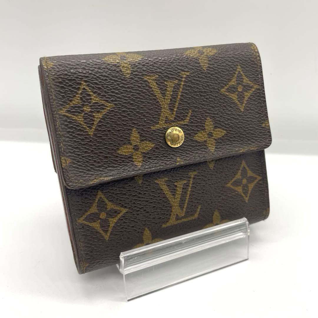 rizu♡様ルイヴィトン モノグラム Wホック 折り財布