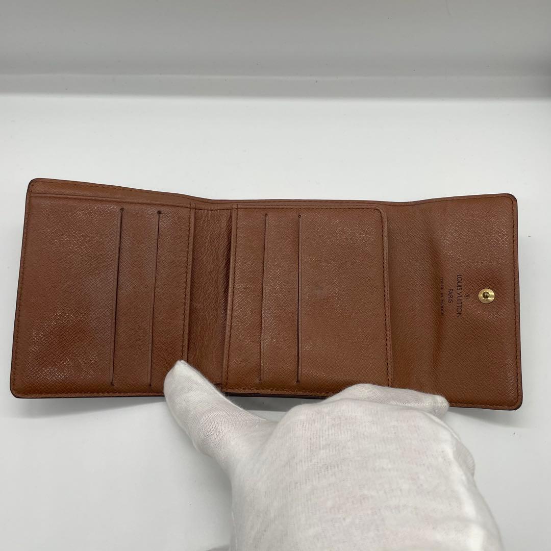rizu♡様ルイヴィトン モノグラム Wホック 折り財布