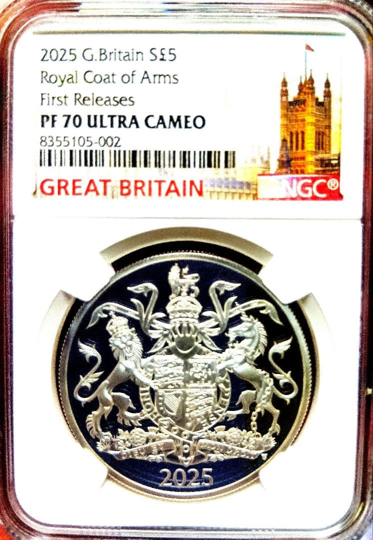 ngc 2025 英国　1オンス PF70 UCAM 36枚　超希少　銀貨