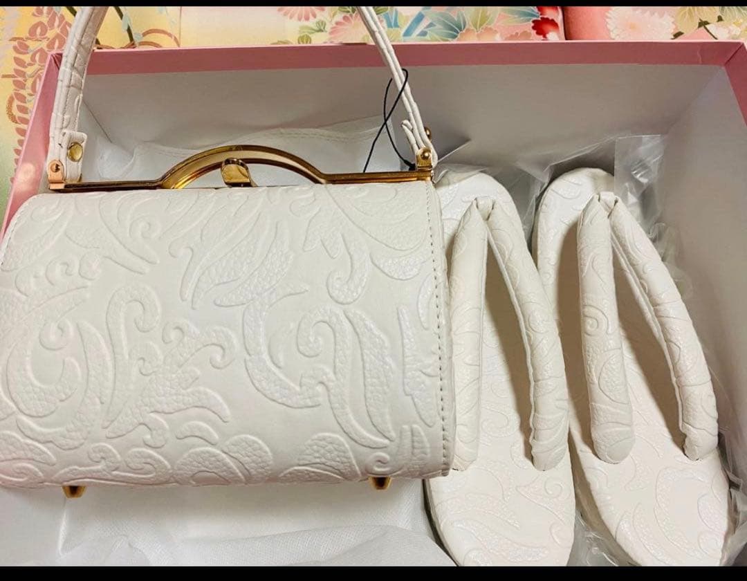 振袖フルセット　正絹　手書き京友禅　トールサイズ　ピンク　成人式